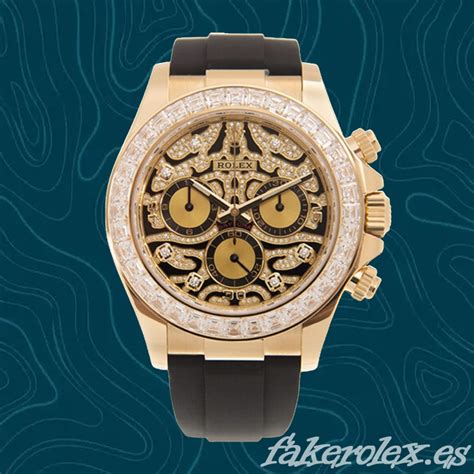rolex falso dorato